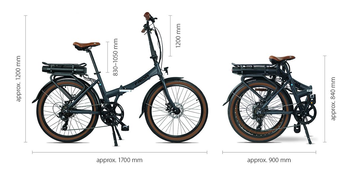 Abmessungen FRIDA EN 1200