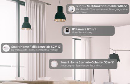 SMART HOME ALARMANLAGE Q3100 Body4 Q3100 10