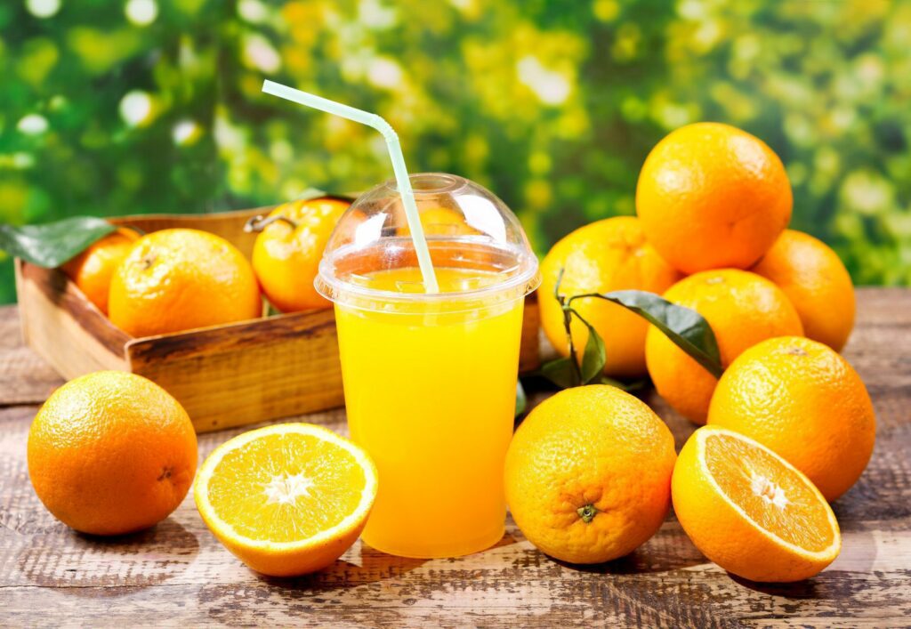 Orange Fruit Background