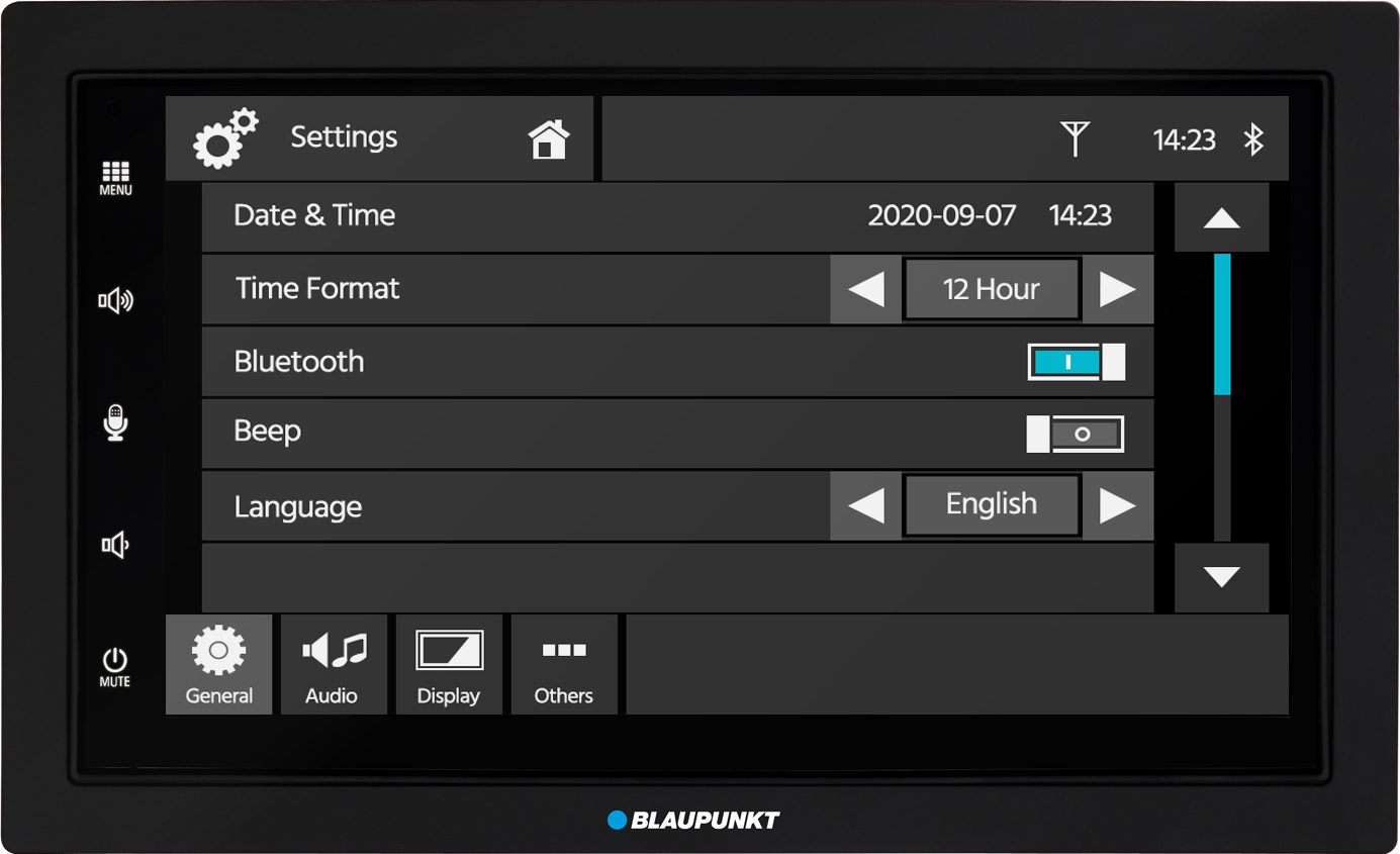 Blaupunkt MANNHEIM 600 Features – Settings