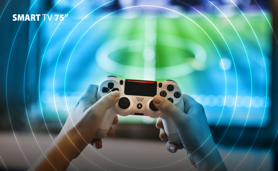 Toda la tecnología Smart en tu televisor potenciado con el mejor sistema operativo