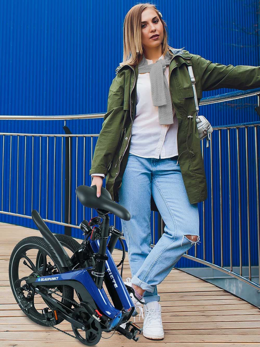 FIETE Klapp Frau Blaupunkt Kl