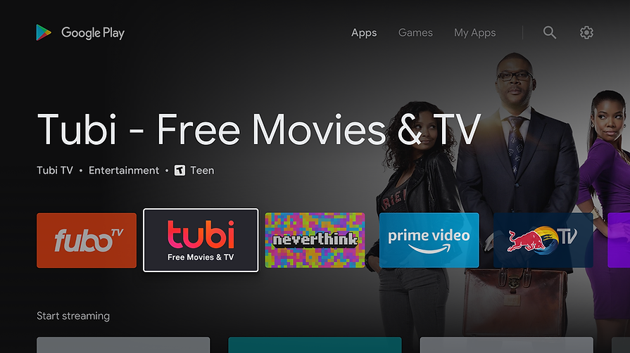 Android TV 4 Google Play Store