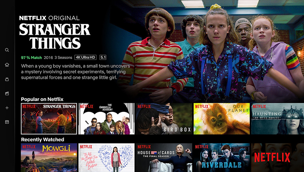 NETFLIX BROWSE FULL SCREEN