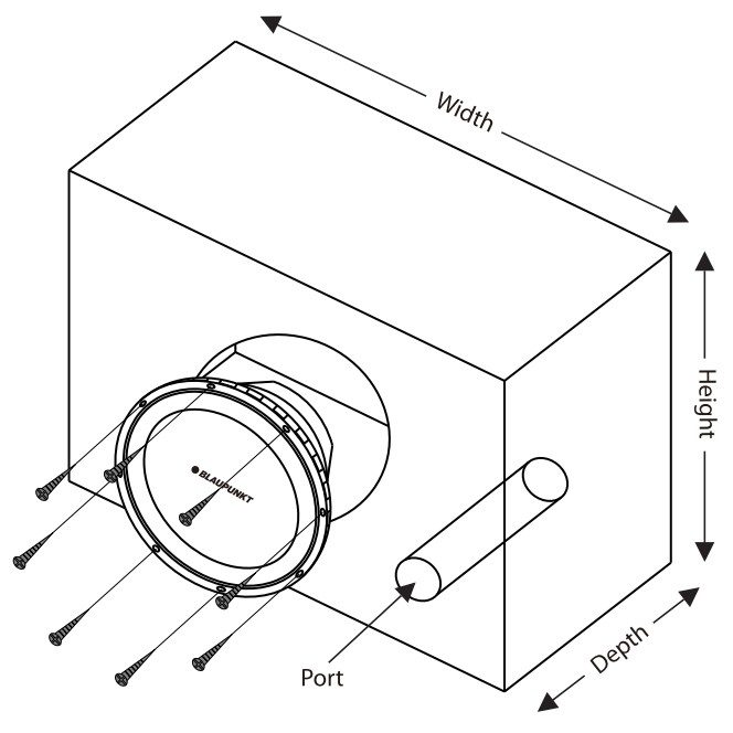 GTW 11204 D INSTALLATION (VENTED ENCLOSURES)