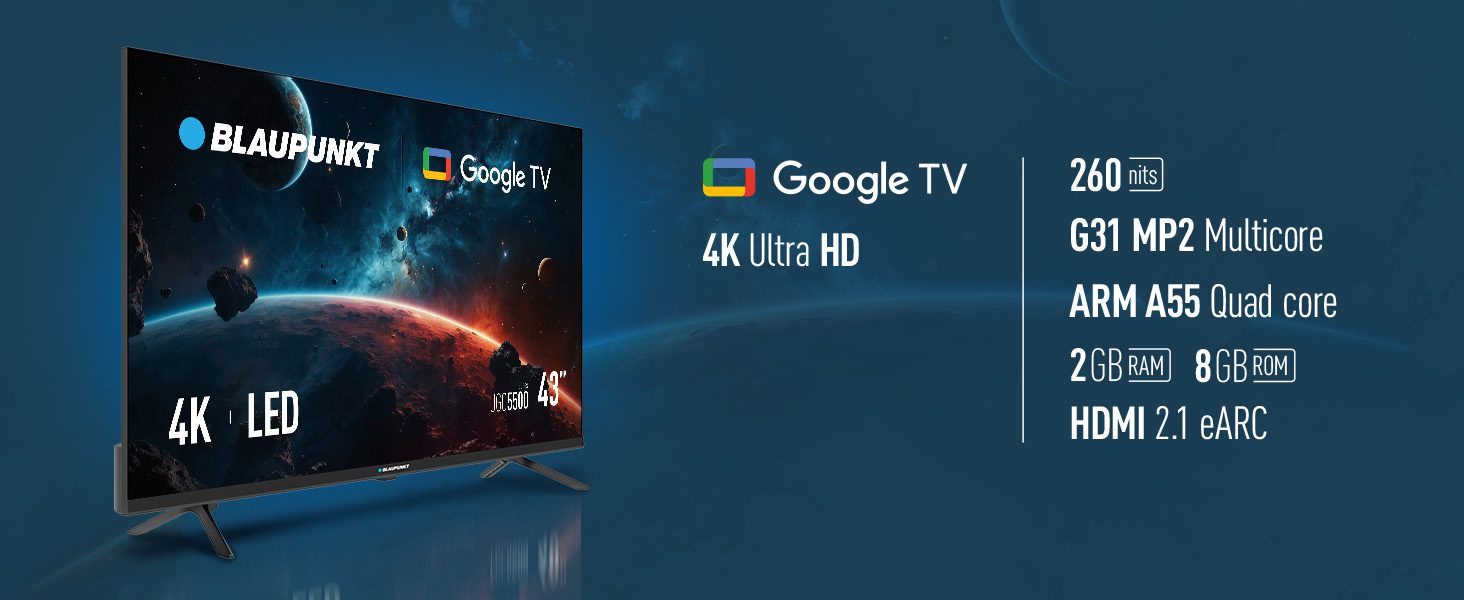 Blau RC 43UGC5500 Main Web