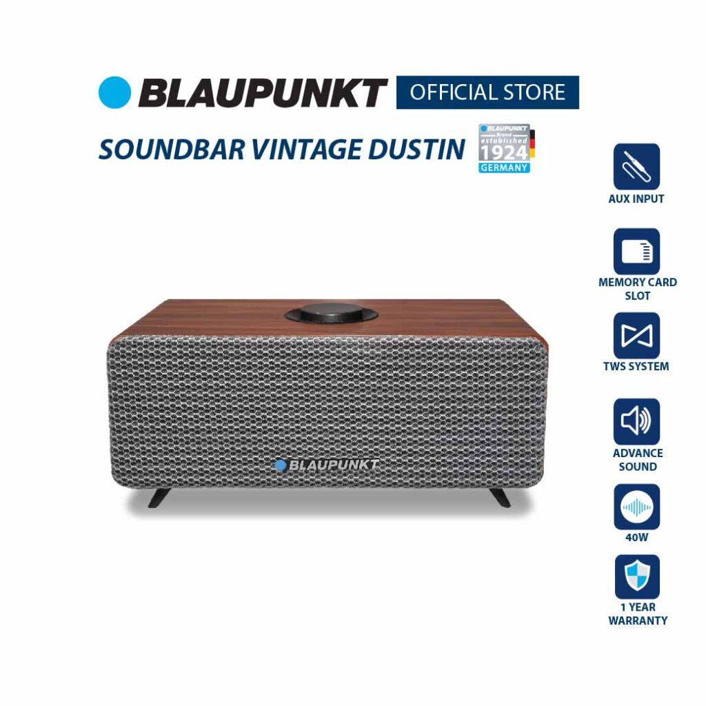 SOUNDBAR VINTAGE DUSTINBas1020 BLAUPUNKT 【公式通販】